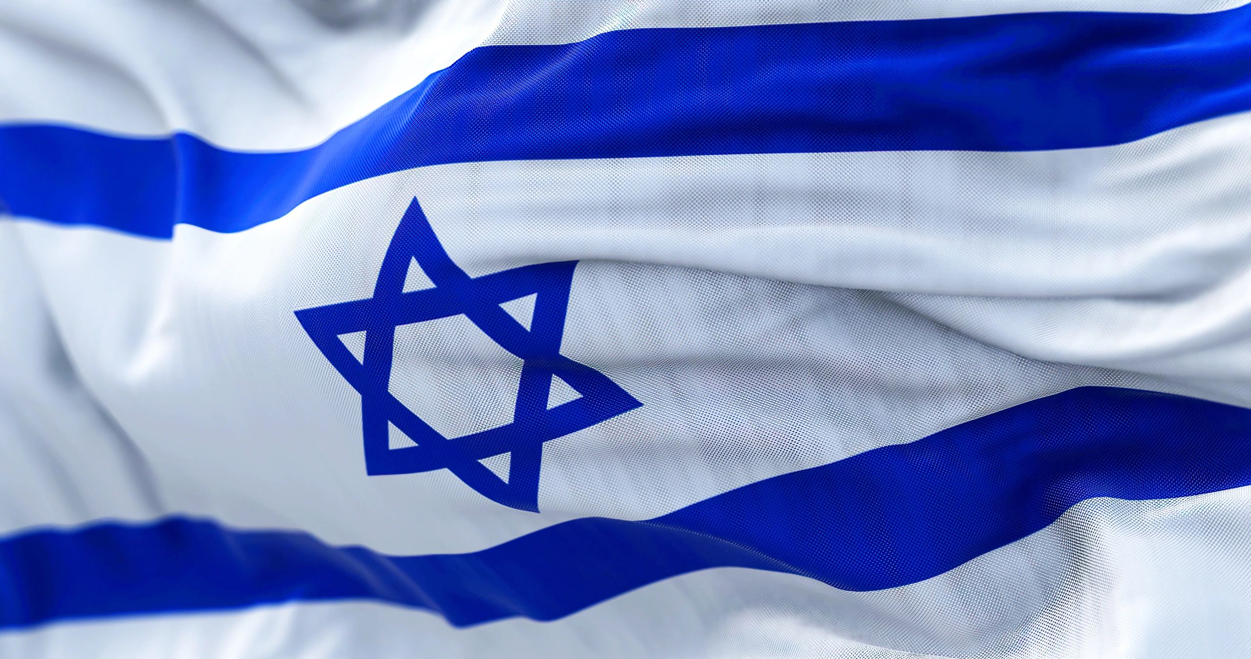 Israeli flag representing the community Bee Brighter serves
